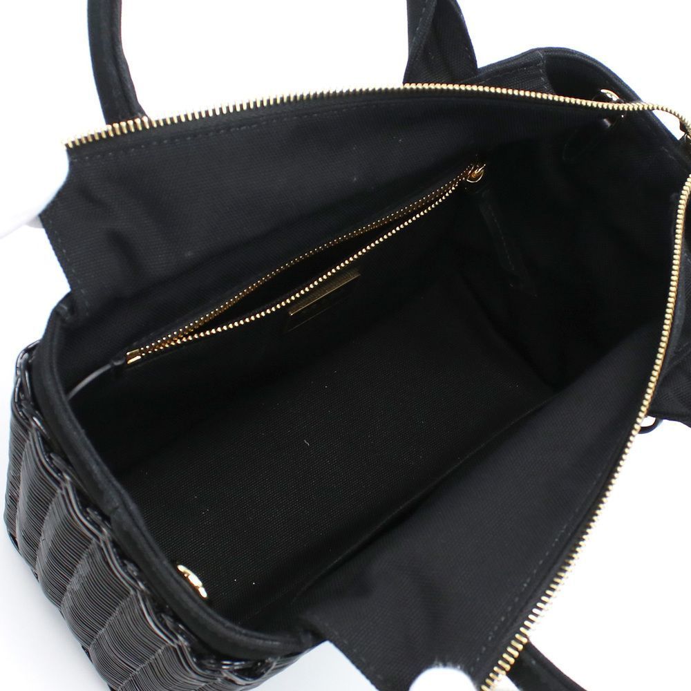 Prada Basket Bag Black Shoulder Bag - Picture 5 of 6